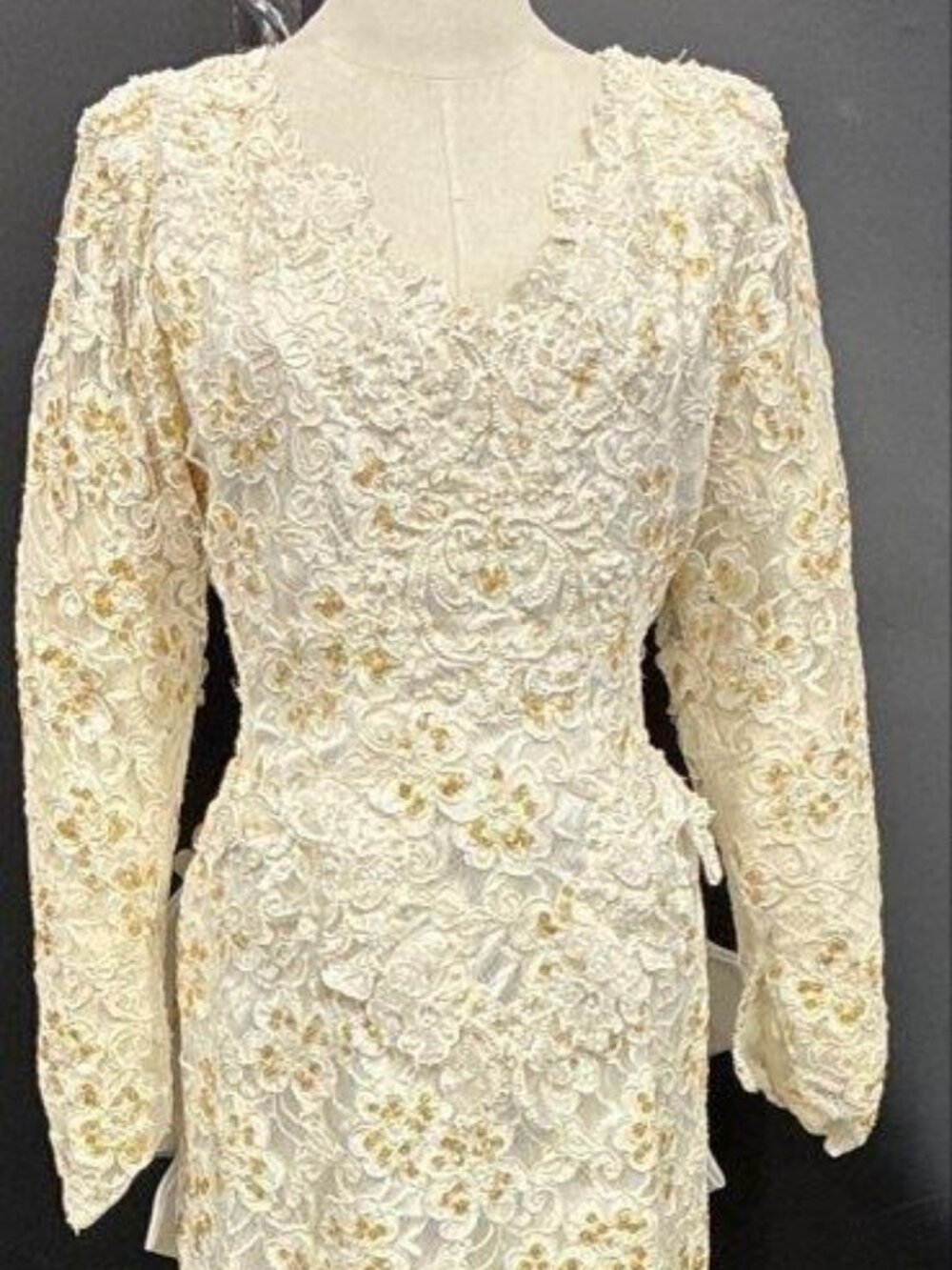 Demetrios Lace Wedding Gown